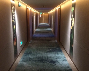 广州花园酒店客房走廊